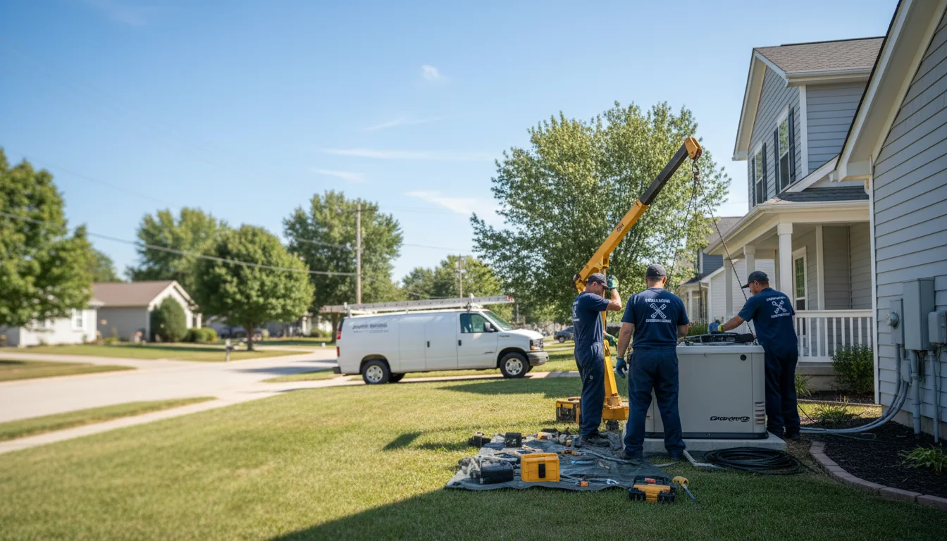 Generator Installation in Buffalo, TX near me